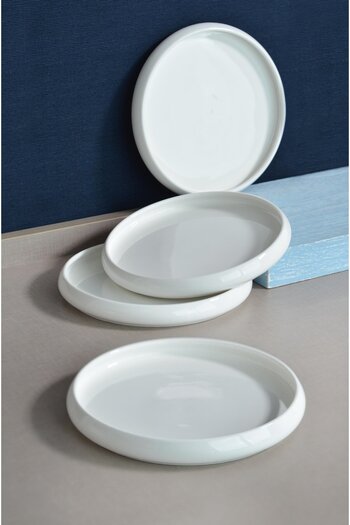 PONCİKPAZAR Victus 4-Piece 20 cm Cake Plate Set
