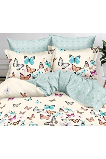 CHIRASO FINET Cotton Bed Linen, Classic Sheet 240x250cm, Duvet Cover 200x230cm, 4 Pillowcases