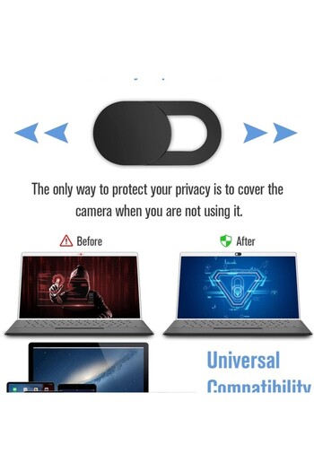 choice2 6 PCS 3/6/12pcs Laptop Camera Cover Slide Webcam Blocker , for iPhone, iPad, MacBook Pro Ultra Thin