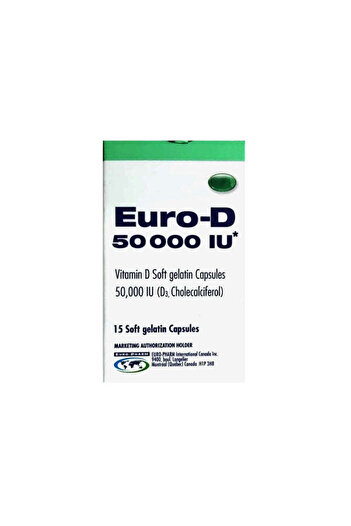 Bayer EURO D 50000IU SOFTGEL 15S