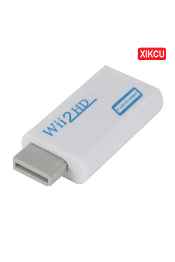 Choice <=0.5m white 1080P Full HD Wii To HDMI-compatible Converter Adapter Wii 2 HDMI--Compatible 3.5mm Jac