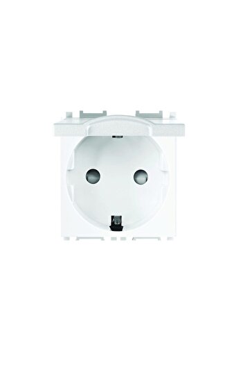 PANASONIC SCHUKO Socket with Cap Modular White 2M