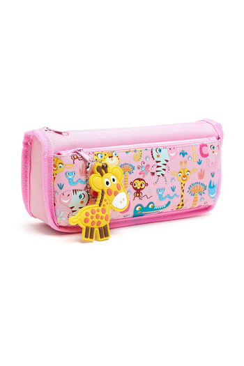 R&B Pink Girls Pencil Pouch