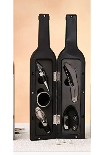 Choice Five-piece Deluxe Wine Opener Accessories Gift Tools Set with Waiters Corkscrew 5 Piece Bottle Open