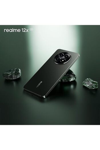realme 12x 5G Dual SIM 8GB RAM 256GB ROM Glowing Black