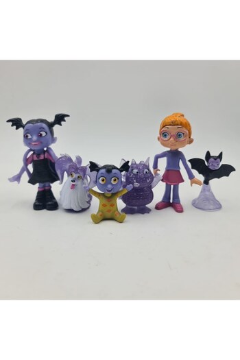 dalimag Set Figurine Vampirina, Ghoul Glow, 7 pieces, 30x30x5 cm,
