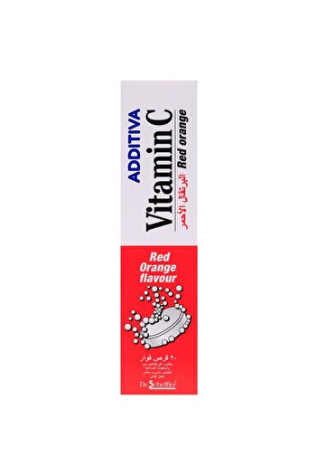 Bayer Additiva Vitamin C 1000mg Red Orange Tabs 20S