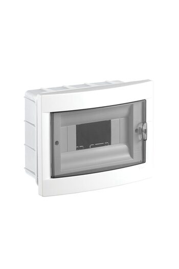 Viko by Panasonic Electrical Fuse Box 8M ST 1 Row IP40 Transparent Door