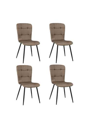 ARTA DOOR Set of 4 Luca Chairs, HoReCa, Kitchen, Living Room, Office, Bedrooms, Hallways