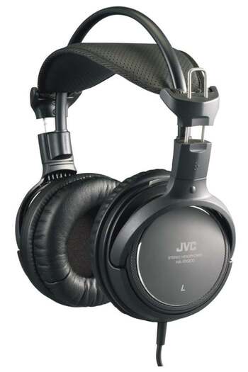 JVC HA-RX900-E Premium Over-Ear Headphones, Black