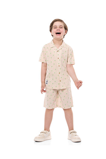 R&B BOYS TOP & BOTTOM SET 2-8Y