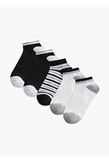 LBL by Shoexpress Men Printed Ankle Length Socks - Set of 5