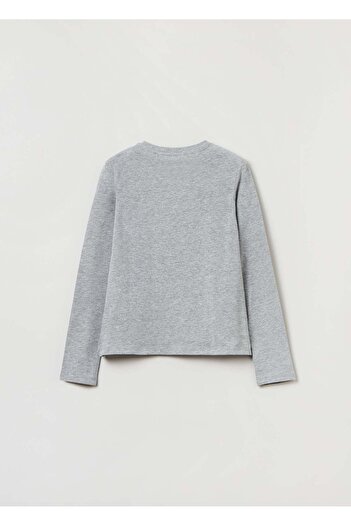 Ovs Girls Everywhere Print Long Sleeve T-Shirt
