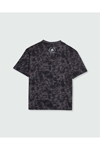 Ovs Tie-Dye Cotton T-Shirt With Harry Potter Print