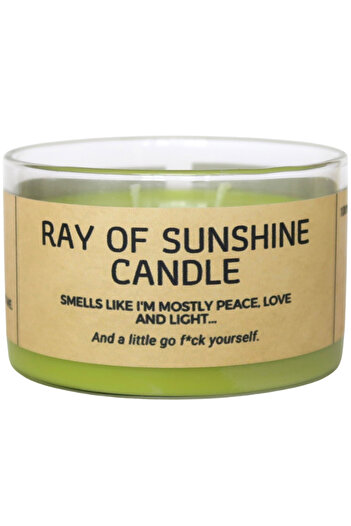 Candles with a mood Hand-Poured Soy Wax Candle RAY OF SUNSHINE Passionfruit - Mango - Pineapple 190g
