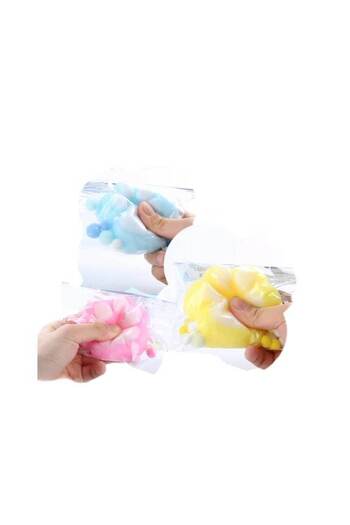 AjieQaQ Squishy Stress-Relief Toy Set - Cat Paws, 5 Pieces, 5 cm, Multicolor