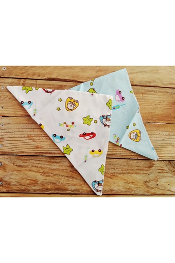 Mufincollection Boy's Bandana |   Cotton Patterned Neck Collar & Hair Band |   60X35Cm
