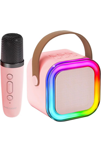 MOAWAVE Smart Kids Karaoke Microphone Speaker, Wireless, Pink MOAWAVE™
