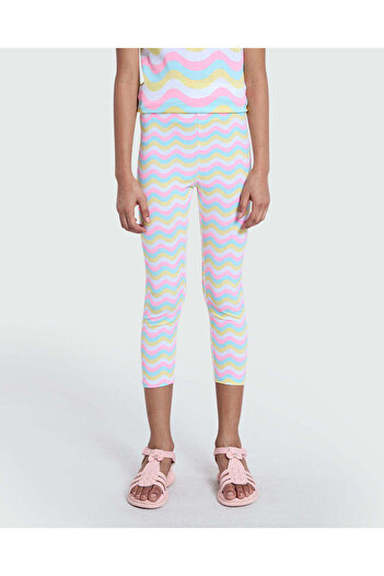 Ovs Three-Quarter Leggings In Stretch Cotton