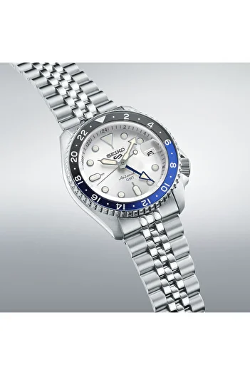 Seiko 5 Sports GMT Automatic Stainless Steel Men’s Watch – SSK033K1