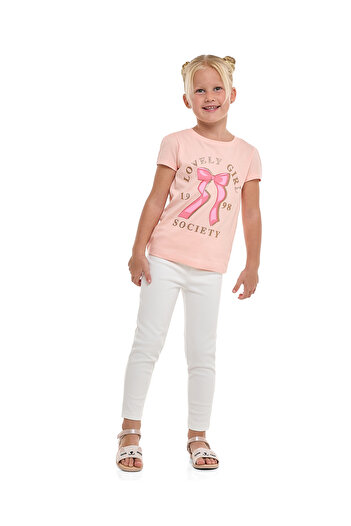R&B Cream GIRLS KNIT BOTTOM 2-8Y