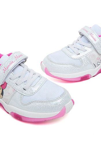 R&B White KIDS GIRLS SPORT SHOES 26-31