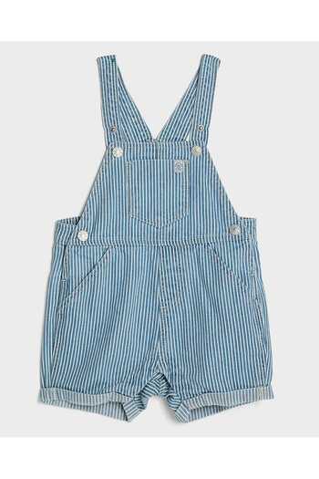 R&B Ivory BOYS DUNGAREES 6-24M