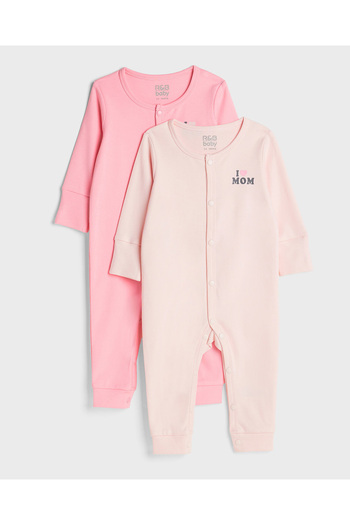 R&B Pink SLEEPSUIT 0-18M