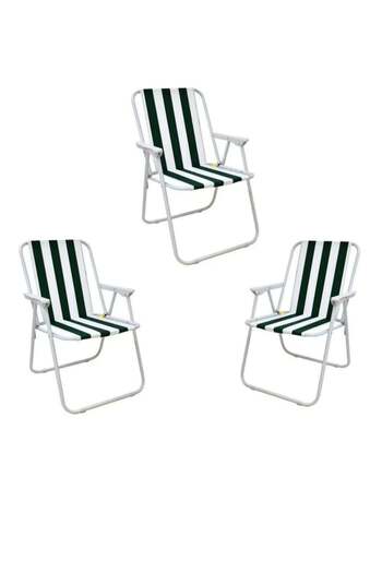 smart home Camping Chair Set of 3 Foldable Chairs, Trip Seat, Sports Chair, Outdoor Chair, and Garde