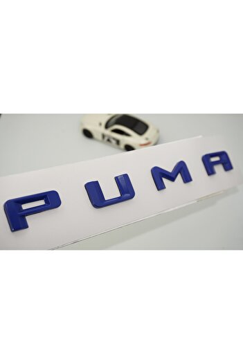 DK Tuning Puma Bagaj Blue Text Logo Cresta Compatibilă cu Ford