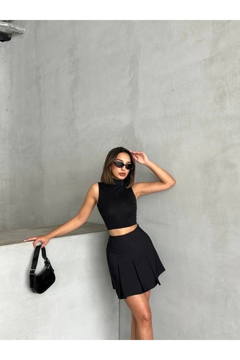 Işıltı kidss Pleated skirt