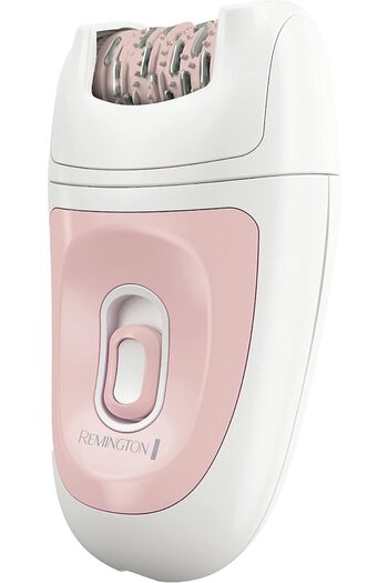 Remington Face and Body Epilator, Smooth and Silky Hair Removal for Women, Pink, EP7010E