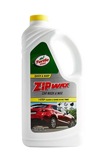 Turtle Wax Car Wash and Wax – 2-in-1 Cleaning & Shine Formula for All Vehicle Types