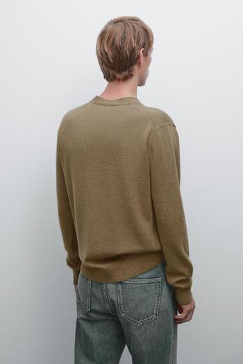 Massimo Dutti %100 pamuk triko hırka