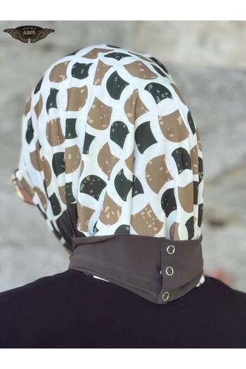 ALDIRA Snap Hijab Bonnet Pattern