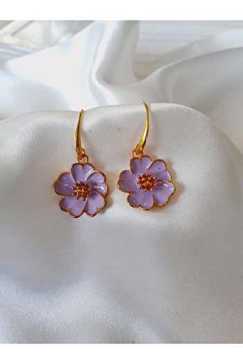 Minnoş Dükkan Flower Design Earrings