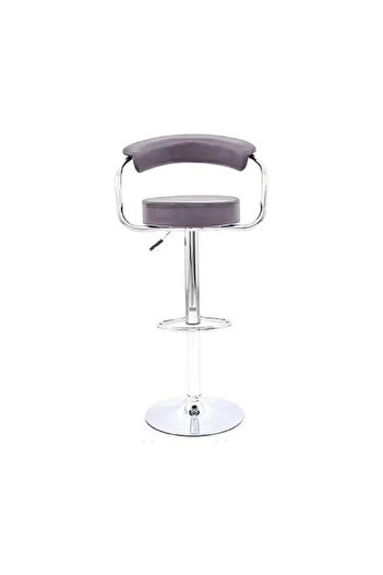 rexa Cama Steel Bar Chair Leather Seat