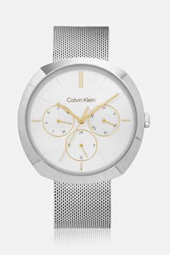 Calvin Klein Women 25200338 Stainless Steel Analog Watch 32 mm, Silver