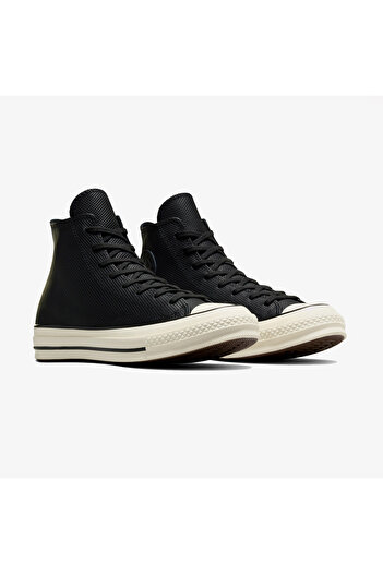 Converse Chuck 70 Unisex Black Leather Sneaker