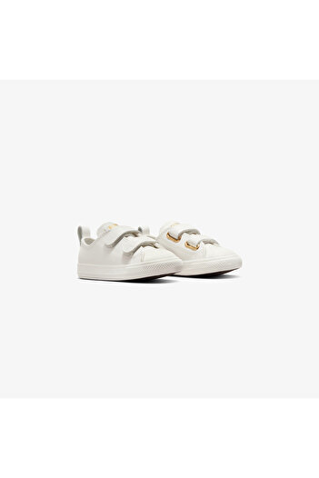 Converse Converse Chuck Taylor All Star 2V Baby Cream Leather Sneaker