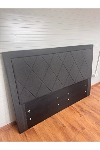 luna home Sibiu Anthracite grey headboard 180 cm wide