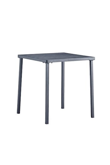 Ha.ro Cleveland Bistro Metal Table for Terrace/Garden, 70x70x74 cm