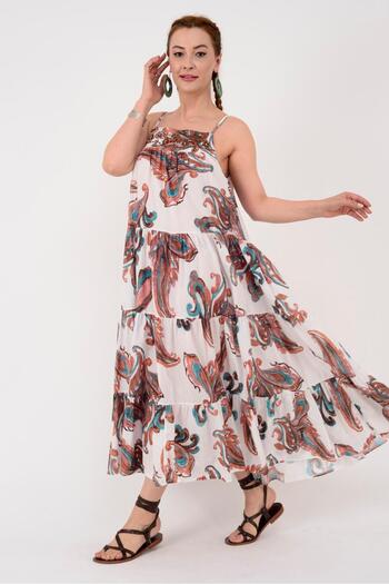 Park Moda AN10613 ΦΟΡΕΜΑ ΚΡΕΜΑΣΜΕΝΟ ΜΕ ΚΕΝΤΗΜΕΝΟ ΧΑΝΤΡΕΣ