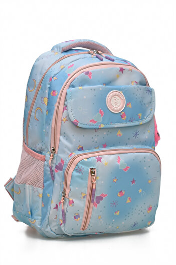 ELATAE Children's 3-Piece School Set Primary School Bag & Thermal Lunch Bag & Pen Holder 1390