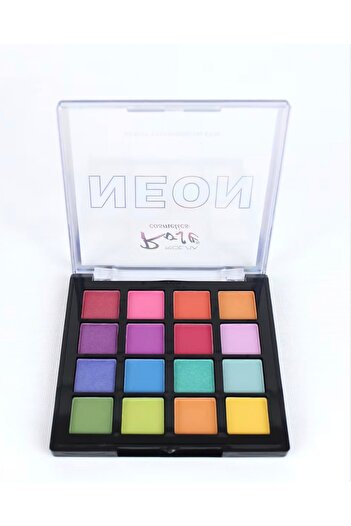Meri Rose Neon Color Shadow Palette