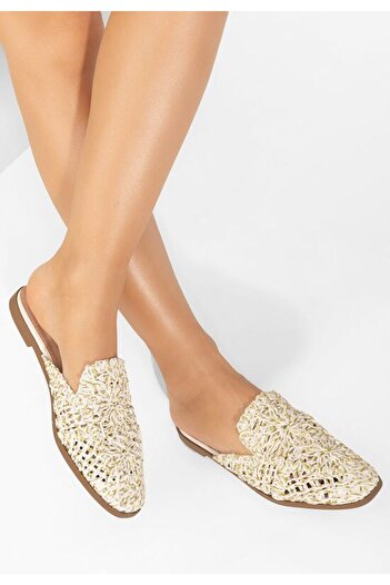B T Shoes Myriam women's white clogs