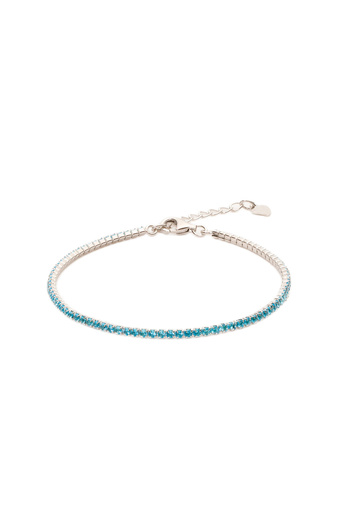 ElectraStore Set of 3 Sophia Silver Tennis Bracelets