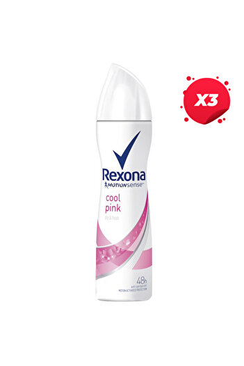 Rexona X3 - ANTIPERSPIRANT DEO 150ML PINK BLUSH