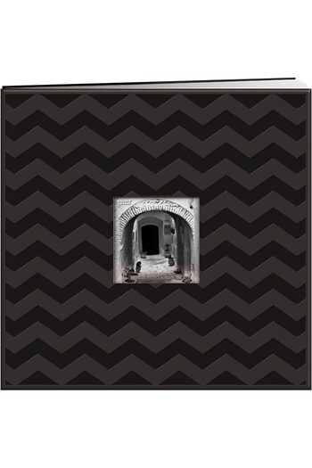 STOREMAX Sellbuyst Photo Albums Mb10Emb-64325 Embossed Post Bound Album Album X 30.48 Cm. Black