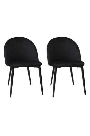 ARTA DOOR Set of 2 Bella Verde Aqua Chairs Black Leg, HoReCa, Kitchen, Living Room, Office, Bedrooms, Hallways